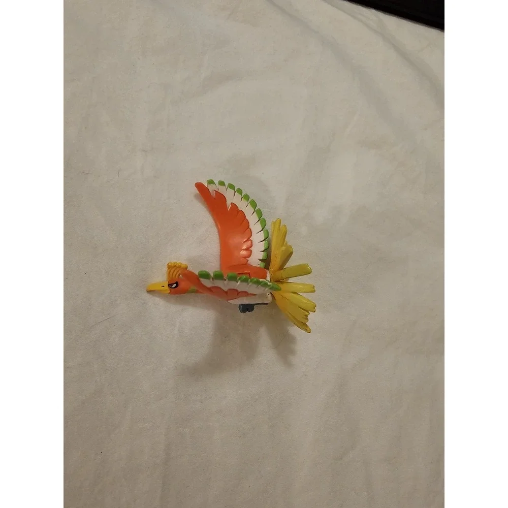 Pokemon Ho-Oh Figure Nintendo TOMY Legendary Bird Vintage Flying 3.5
